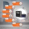 Комплект резервного питания для котла ИБП + литиевая (LiFePO4) батарея (UPS W1500VA + АКБ LiFePO4 3000W) - Изображение 2