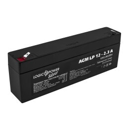 Аккумулятор AGM LP 12V - 2.3 Ah Silver