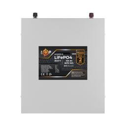 Акумулятор LP LiFePO4 25,6V - 120 Ah (3072Wh) (BMS 80A/40А) метал для ДБЖ