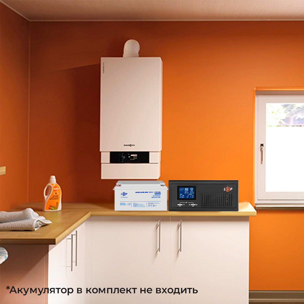 ДБЖ з правильною синусоїдою 12V LPE-B-PSW-1000VA+ (600Вт) 1-25A - Зображення 6