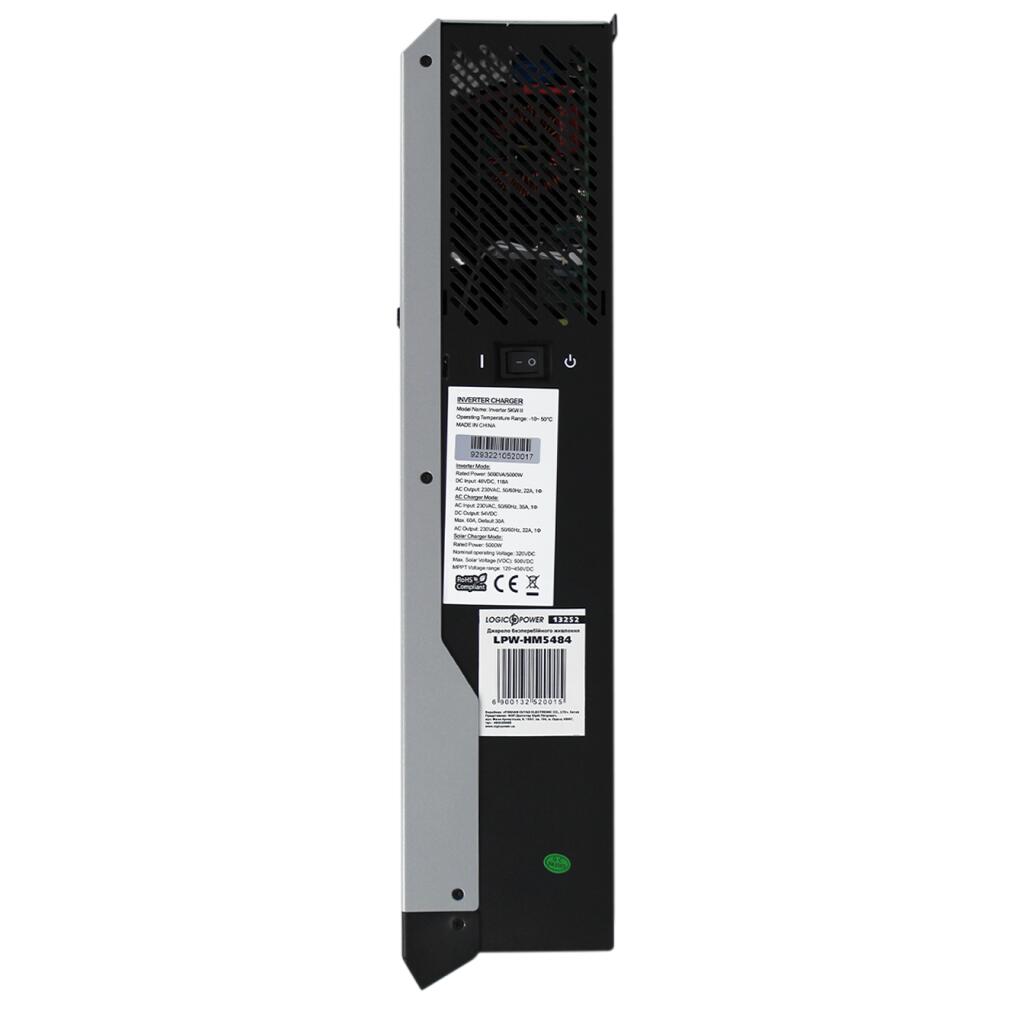 Гибридный солнечный инвертор (ИБП) LPW-HM-5484-5000VA (5000Вт) 48V 80A MPPT 120-450V - Изображение 5