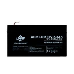 Аккумулятор AGM LPM 12V - 3,3 Ah