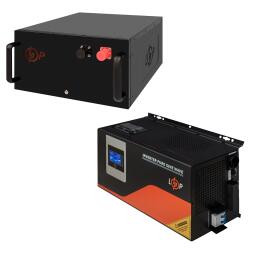 Комплект резервного питания LogicPower ИБП 3000W + литиевая (LiFePO4) батарея 7168Wh