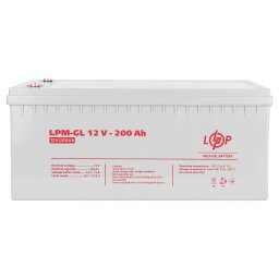 Аккумулятор гелевый LPM-GL 12V - 200 Ah 