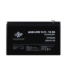 Акумулятор AGM LPM 12V - 14 Ah null