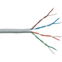 Кабель для внутренней прокладки LP CCA Cat.5e UTP 4x2x0.50 мм 305 м