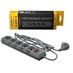 Сетевой фильтр PREMIUM LP-X5 5 м Grey (2200Вт)