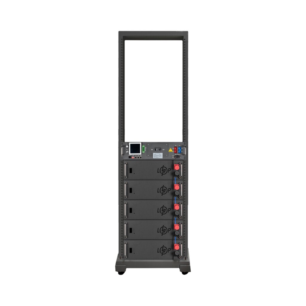 Аккумулятор LP LiFePO4 Battery HVM 256V 100Ah (25600 Wh) BMS 125А AB Lrack black - Изображение 1