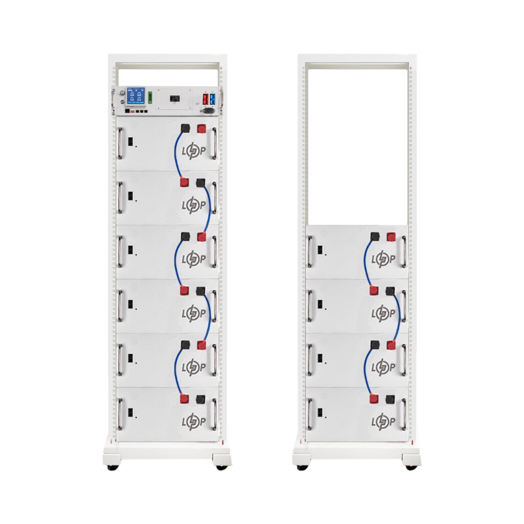 Аккумулятор LP LiFePO4 Battery HVM 512V 280Ah (143360 Wh) BMS 125А AB Lrack white - Изображение 1
