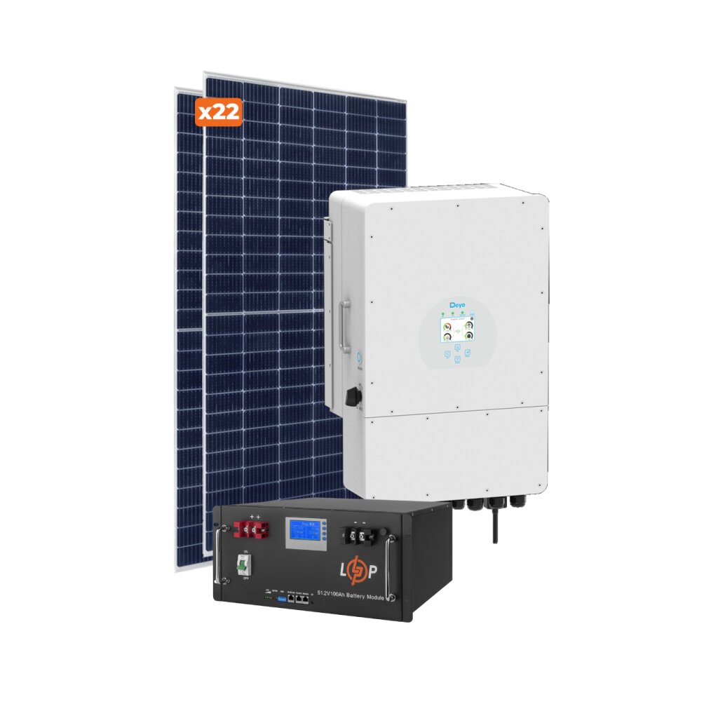 Оборудование для солнечной электростанции (СЭС) Премиум 12 kW АКБ 11,8 kWh LiFePO4 230 Ah - Изображение 2