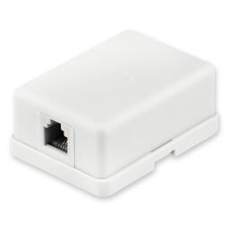 Розетка телефонная RJ12 1-порт LP-6P4C