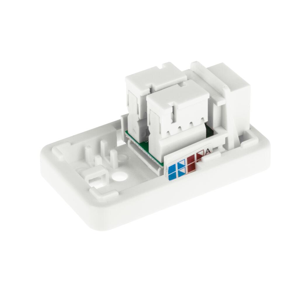 Розетка RJ-45 1-порт кат.5Е UTP LogicPower LP-112 - Изображение 5