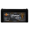 Аккумулятор LP LiFePO4 12,8V - 160 Ah (2048Wh) (BMS 160A/80А) пластик LCD Smart BT - Изображение 1